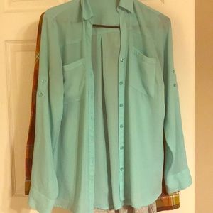 Express button down long sleeve